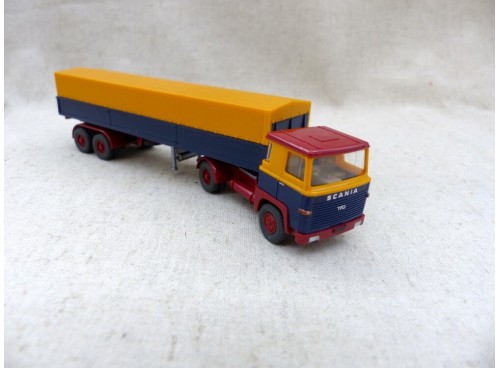 Wiking 510 Camion Semi Remorque Scania 110 Ho