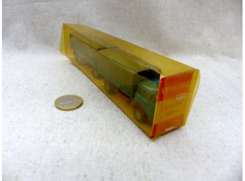 Wiking 486 Camion Krupp 806 avec Remorque Ho