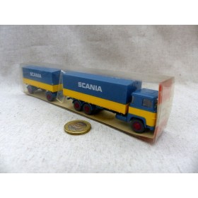Wiking 460 Camion Scania 111 et Remorque Ho boite