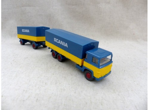 Wiking 460 Camion Scania 111 et Remorque Ho avant