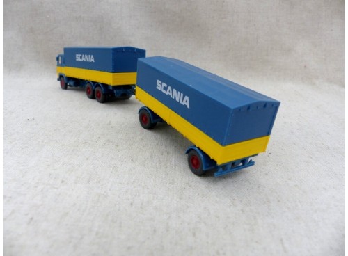Wiking 460 Camion Scania 111 et Remorque Ho dos