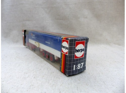 HERPA 801276 CAMION SEMI REMORQUE VOLVO F12 "DFDS" Ho