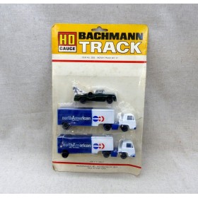 BACHMANN 2302 MOTOR TRUCK SET N° 1 NORTH AMERICAN VAN LINES Ho