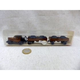 Wiking 3500 Camion Hanomag ST100 et Remorques Ho