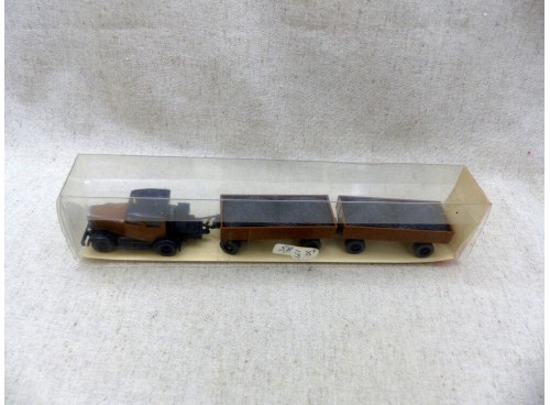 Wiking 3500 Camion Hanomag ST100 et Remorques Ho