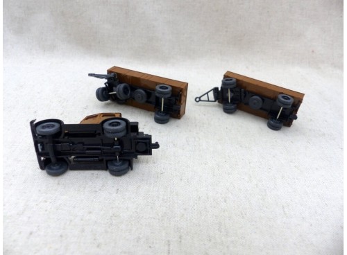 Wiking 3500 Camion Hanomag ST100 et Remorques Ho