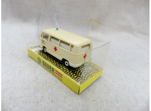 voiture circuit routier Ho Bauer 4356 Ford Taunus Transit ambulance