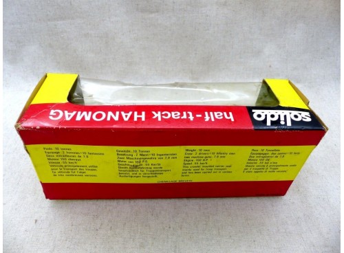 Solido 241 Engin militaire Half Track Hanomag