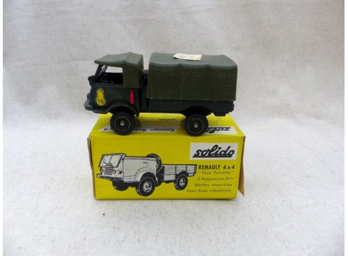 Solido 203 Véhicule militaire Renault 4 x 4  Tous Terrains