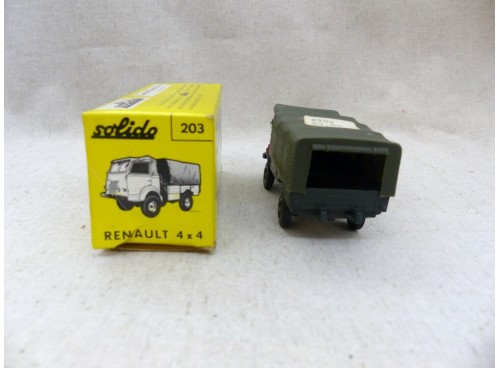 Solido 203 Véhicule militaire Renault 4 x 4  Tous Terrains