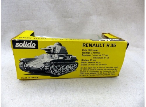 Solido 233 char Renault R 35