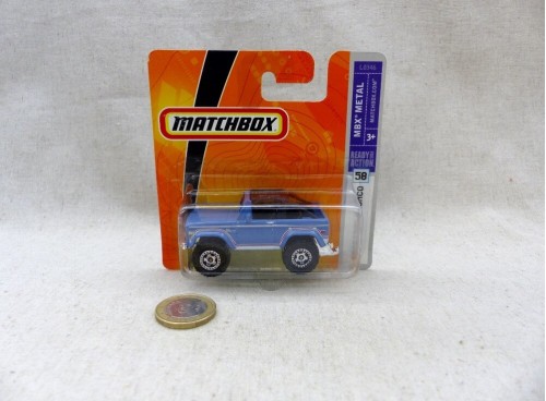 Matchbox Superfast MBX 58 Ford Bronco 1972 blister