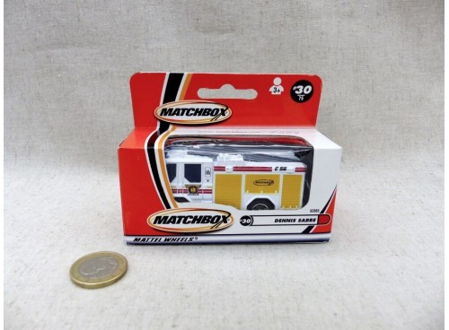 Matchbox Superfast MB30 Camion de Pompiers Dennis Sabre