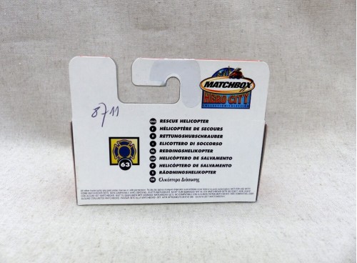 Matchbox Superfast MB63 Helicoptere Secours Medical