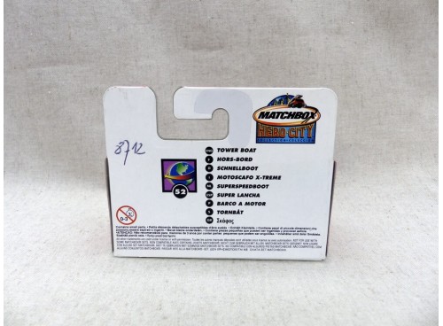 Matchbox Superfast MB52 Bateau Hydro X-Treme Tower Boat