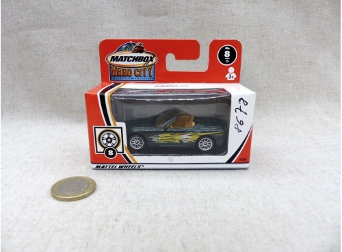 Matchbox Superfast MB 8 Hero City Chevrolet Corvette