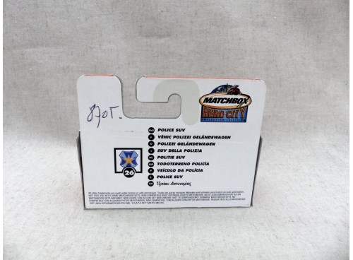 Matchbox Superfast MB26 Voiture de Police SUV