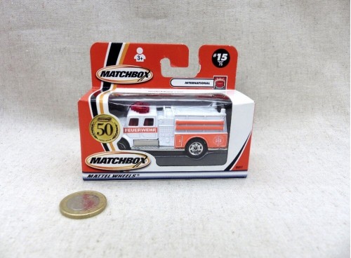 Matchbox Superfast MB 15 Camion de Pompiers Allemand