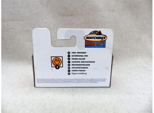 Matchbox Superfast MB3 Hero City Camion de Pompiers