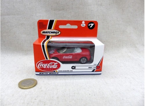 Matchbox Superfast MB 7  MGF 1.8i Cabriolet Coca Cola