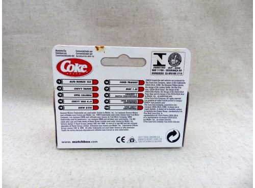 Matchbox Superfast MB7  MGF 1.8i Cabriolet Coca Cola