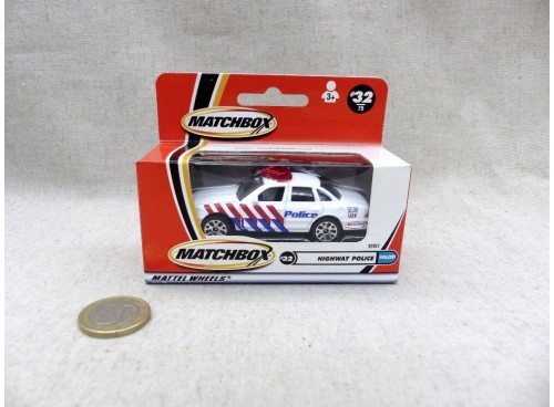 Matchbox Superfast MB 32 Voiture Highway Police