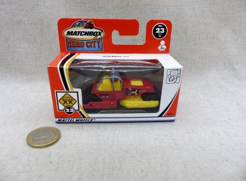 Matchbox Superfast MB 23 Hero City Rouleau Compresseur 97818