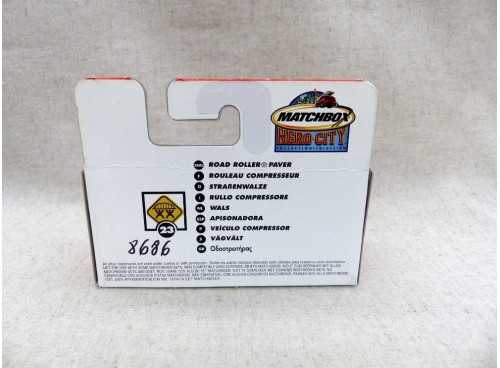 Matchbox Superfast MB23 Hero City Rouleau Compresseur 97818