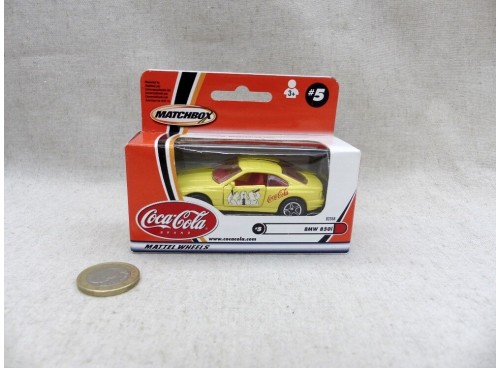 Matchbox Superfast MB 5  BMW 850i Coca cola 92358