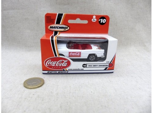 Matchbox Superfast MB 10 1955 Chevy Convertible Coca Cola 92366