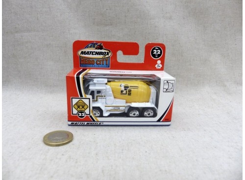Matchbox Superfast MB 22 Hero City Camion Toupie Betonnière