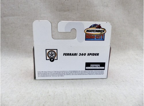 Matchbox Superfast MB7 Hero City Ferrari 360 Spider