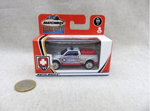 Matchbox Superfast MB 11 Hero City 4x4 Secours Rapide