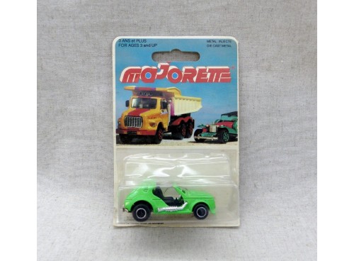 Majorette 223 voiture Crazy car verte fluo