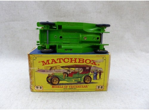Matchbox MOY Models of Yesteryear Y-9 Simplex 1912 dessous