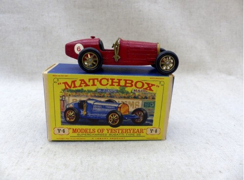 Matchbox MOY Models of Yesteryear Y-6 Bugatti Type 35