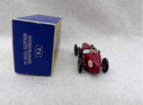 Matchbox MOY Models of Yesteryear Y-6 Bugatti Type 35 arrière