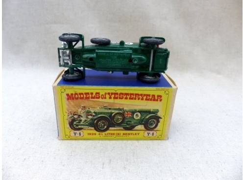 Matchbox MOY Models of Yesteryear Y-5 Bentley 1929 4.5l dessous