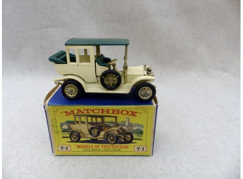 Matchbox MOY Models of Yesteryear Y-3 Benz Limousine 1910 droit