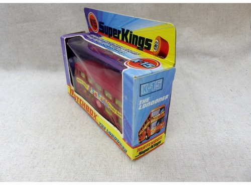Matchbox King Size K-15 SuperKings Bus The Londoner "Carnaby Street"