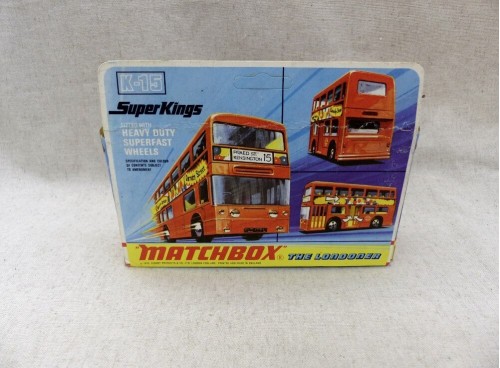 Matchbox King Size K-15 SuperKings Bus The Londoner "Carnaby Street"