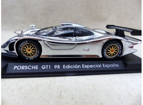 voiture de circuit routier Fly E73 Porsche Chromée GT1 98