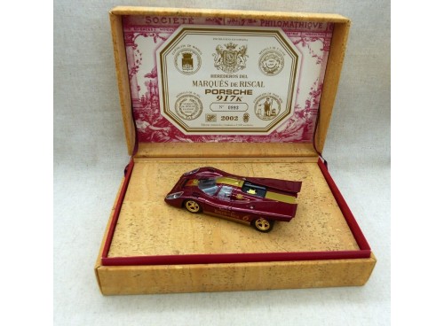 Fly Voiture Porsche 917K Coffret Marques de Riscal