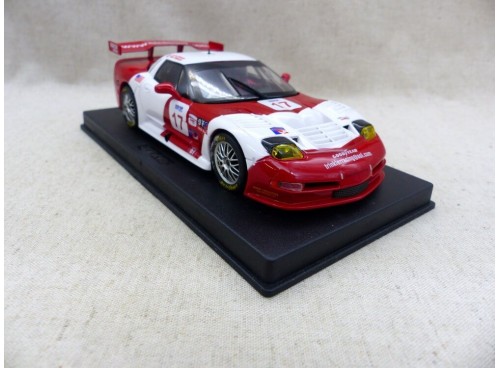 voiture de circuit routier Fly Slot car A126 Corvette C5R ALMS Texas 2001