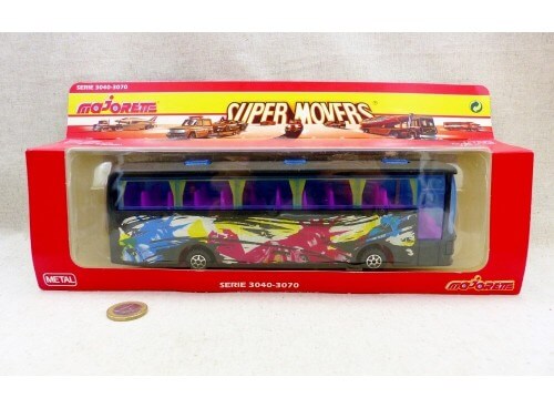 Majorette Super Movers 3046 Autocar de tourisme Serie 3000