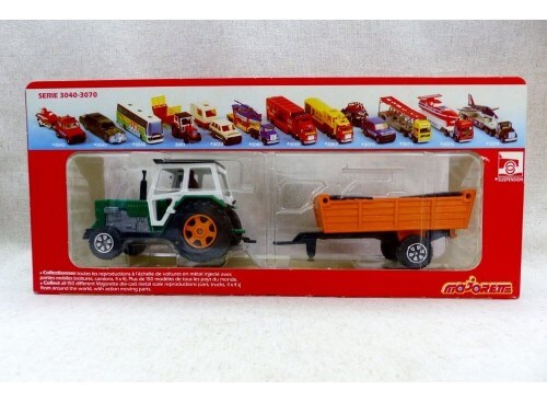 Majorette Super Movers 3051 Tracteur et sa remorque Serie 3000