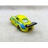 Circuit Rotafast Porsche 911 jaune n° 2 ho slot car new compatible AFX Tyco Faller