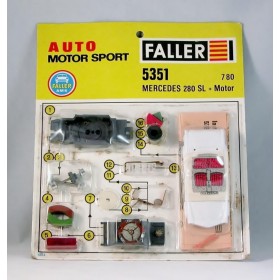 Faller 5351 Mercedes 280Sl + motor Kit New/Blister