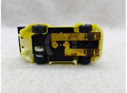 Circuit Rotafast Porsche 911 jaune n° 2 ho  dessous