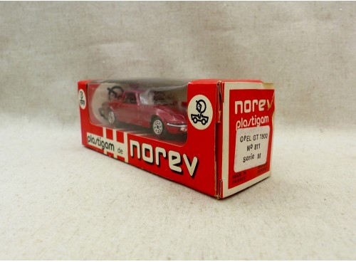 Norev plastigam 811 serie M Jet-Car Opel GT 1900 coupé